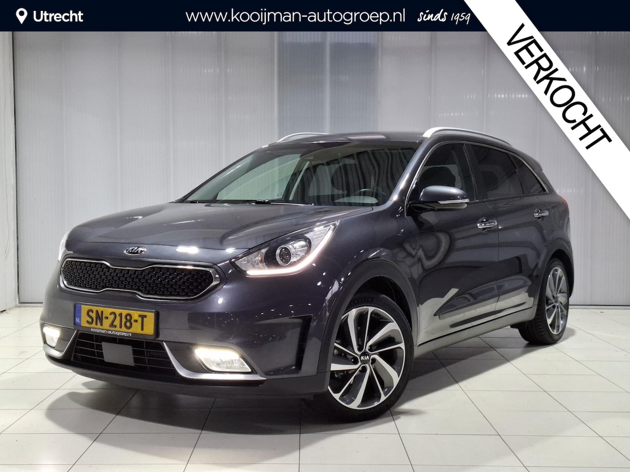 Kia Niro - 1.6 GDi Hybrid ExecutiveLine Trekhaak, Stoel en Stuur verwarming, Apple Carplay/Android Au - AutoWereld.nl