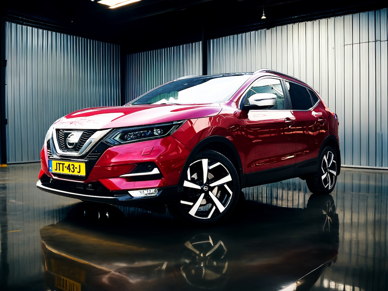 Nissan Qashqai - 1.2 Tekna 3d cam_Navi_Trekh_Pano_Leder_Dealer onderhouden - AutoWereld.nl
