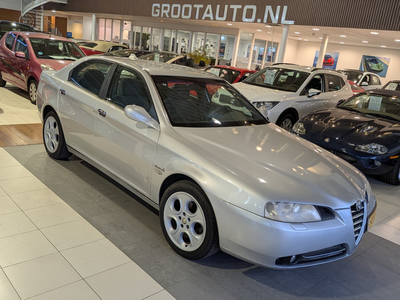 Alfa Romeo 166 - 2.0 T.Spark Business Edition Airco, Cruise Control, Stuurbekrachtiging - AutoWereld.nl