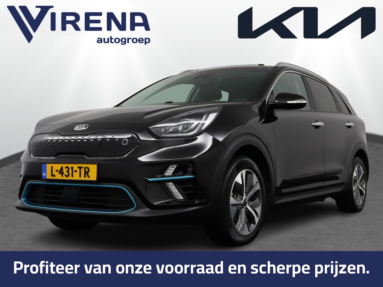 Kia e-Niro - DynamicPlusLine 64 kWh Adaptief cruisecontrole - Stoel/stuurwiel verwarming - Apple carpla - AutoWereld.nl