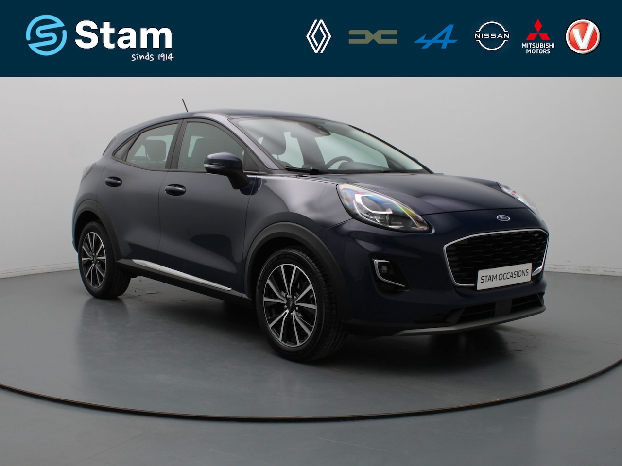 Ford Puma - 125pk EcoBoost Hybrid Titanium Airco | Cruise | Navi | Parkeersens. achter - AutoWereld.nl