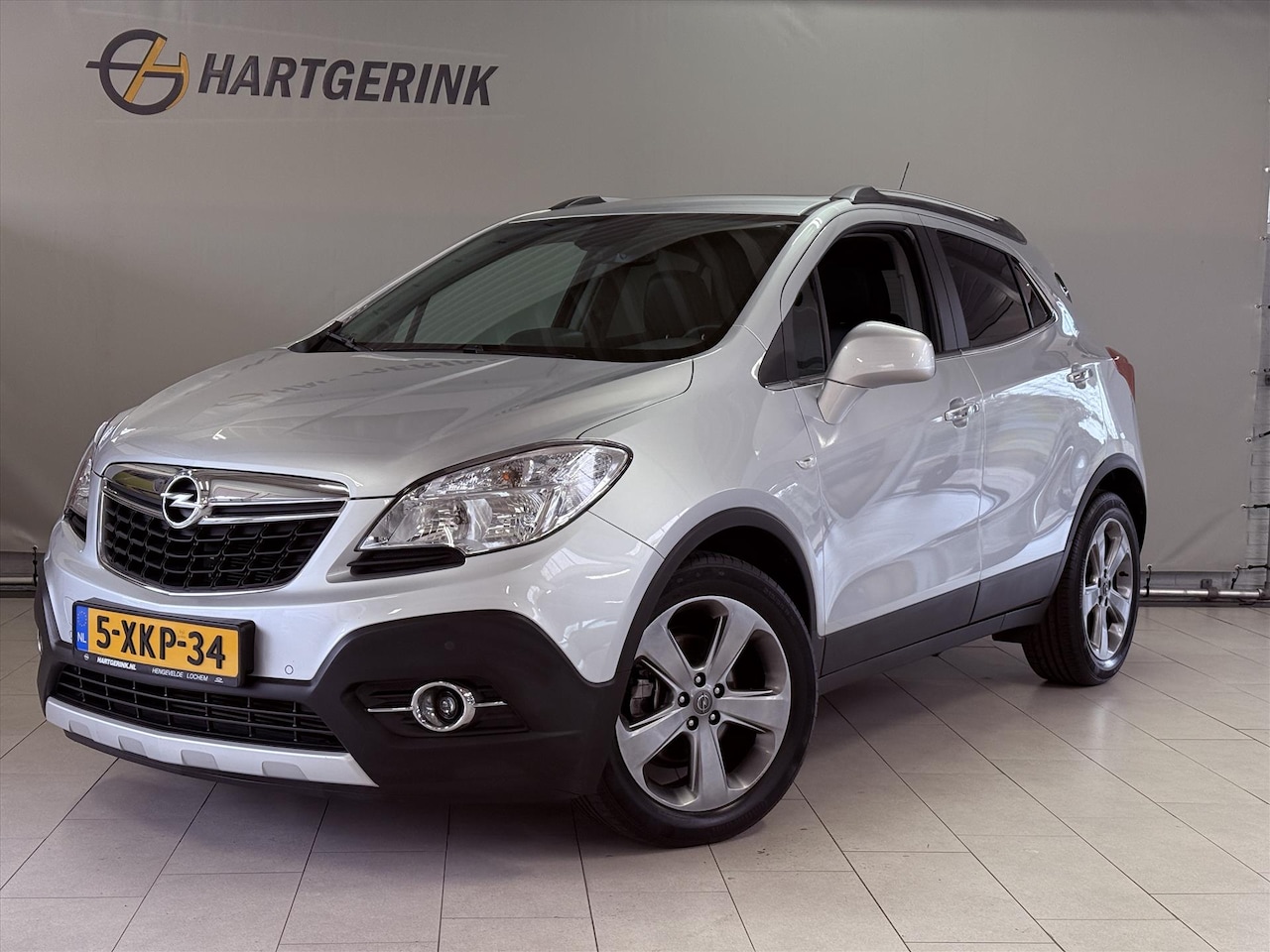 Opel Mokka - 1.4 Turbo 140PK Cosmo* Navi / Cruise / Airco / Winterpakket / LMV / Leer. - AutoWereld.nl