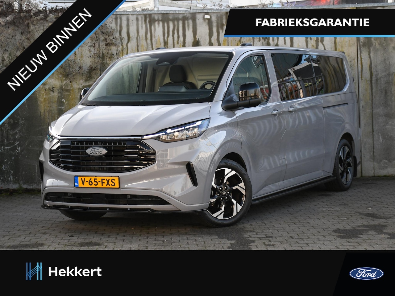 Ford Transit Custom - 320 Limited DC L2H1 2.0 TDCI 170pk Automaat COBRA VERING | TREKHAAK | ADAPT. CC | 19''LM | - AutoWereld.nl