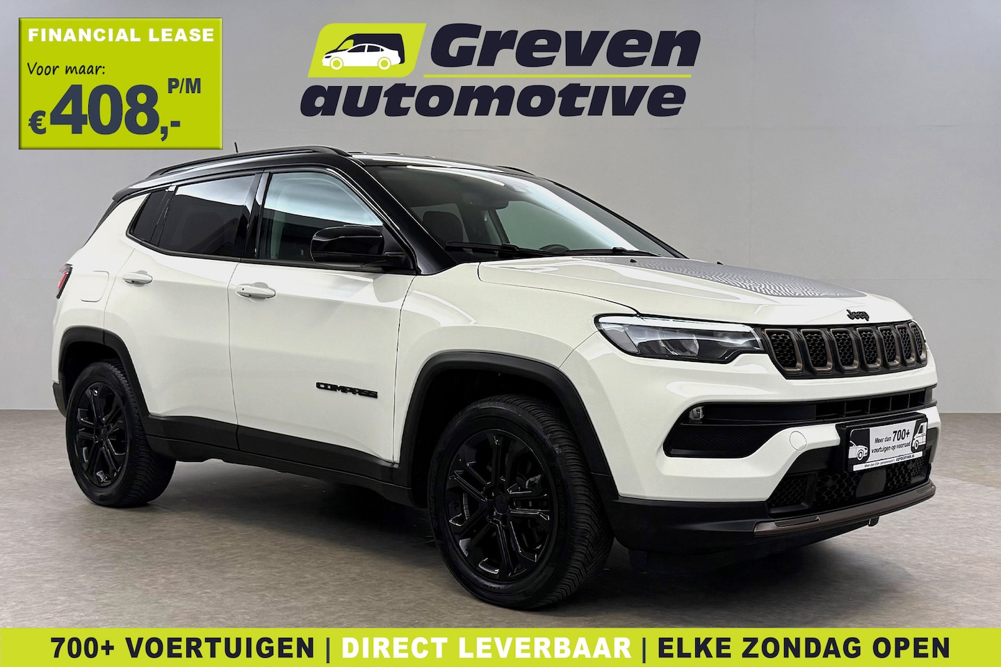 Jeep Compass - 4xe 240PK Plug-in Hybrid Electric Upland | SOH 95% | Virtual | Carplay | Camera | Stoel/st - AutoWereld.nl