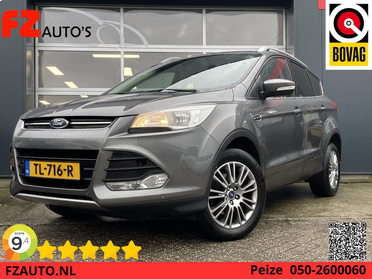 Ford Kuga - 1.6 Titanium Plus - Navigatie - Climate Control - Trekhaak - AutoWereld.nl