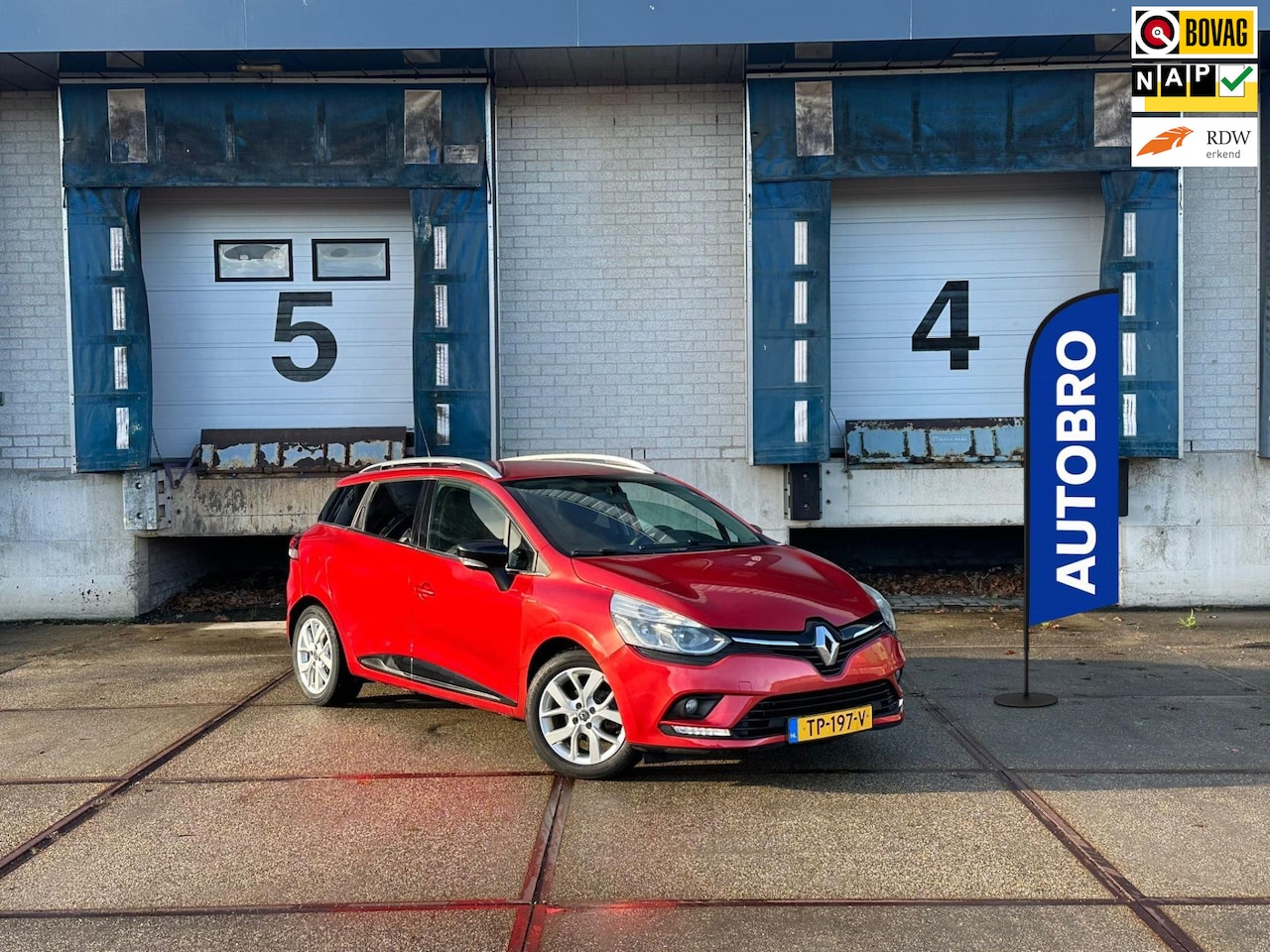 Renault Clio Estate - 0.9 TCe Limited 0.9 TCe Limited (GARANTIE+Airco+Cruis+PDC+NAP) - AutoWereld.nl