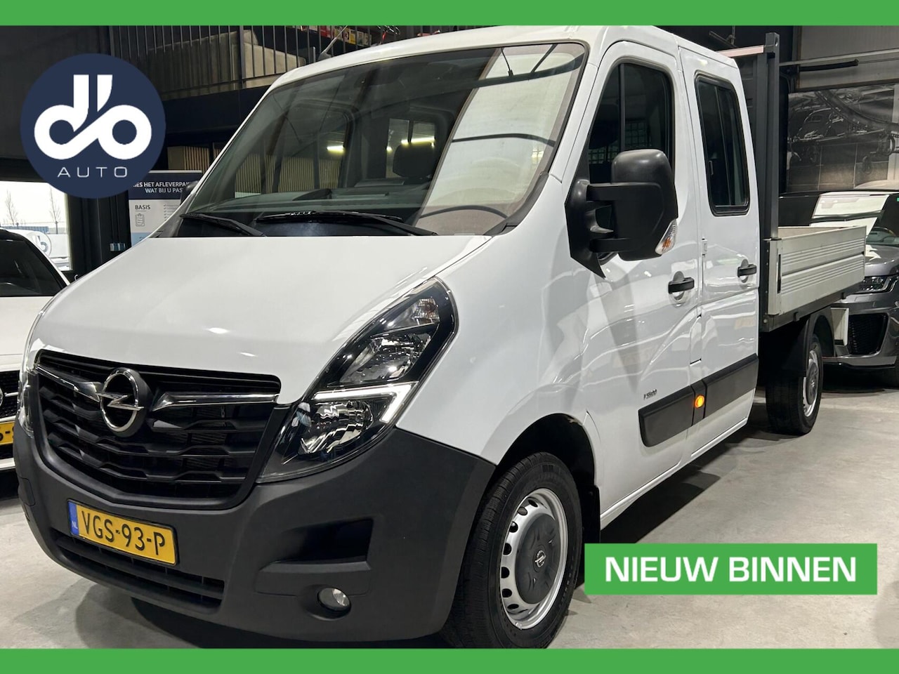 Opel Movano - bestel 2.3 Turbo 135pk L2H1 Dubbel Cabine 7 PERSOONS I CLIMA I NAVI I OPENLAADBAK I ORG.NL - AutoWereld.nl