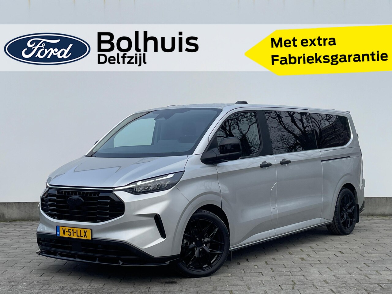 Ford Transit Custom - SAG Edition DC L2H1 320 150PK MT6 | BPM vrij | Dubbel cabine | Verlaagd |  5Pers. | 20-inc - AutoWereld.nl