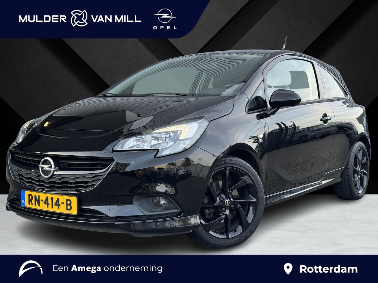 Opel Corsa - Black Edition 1.0 Turbo 90pk | OPC LINE | BLACK PACK | 17 INCH LM VELGEN | CLIMA | CRUISE - AutoWereld.nl