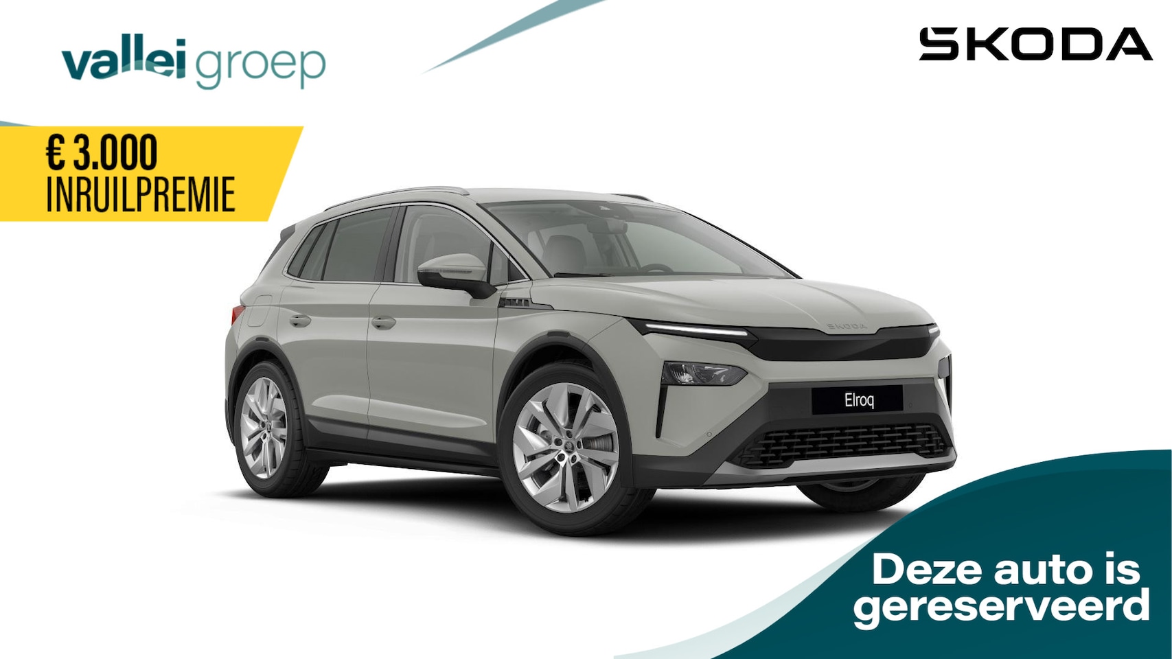 Skoda Elroq - Business Edition Tour 150 kW / 204 pk 17% Bijtelling! | Camera | Stoel/stuurverwarming - AutoWereld.nl