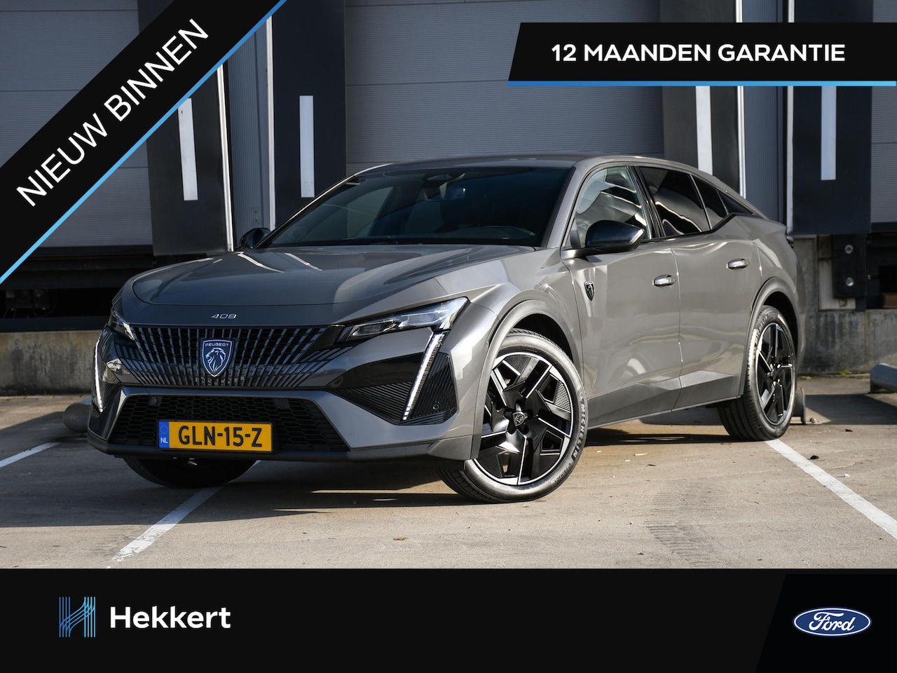 Peugeot 408 - GT 1.2 Hybrid 145pk Automaat 19''LM | PDC + CAM. | ADAPT. CRUISE | DAB | APPLE-CARPLAY - AutoWereld.nl