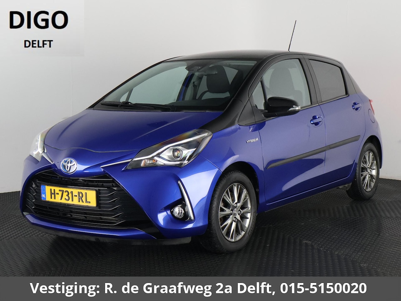 Toyota Yaris - 1.5 Hybrid Dynamic Bi-Tone | Apple Carplay & AndroidAUTO | Camera | Lichtmetalen velgen | - AutoWereld.nl