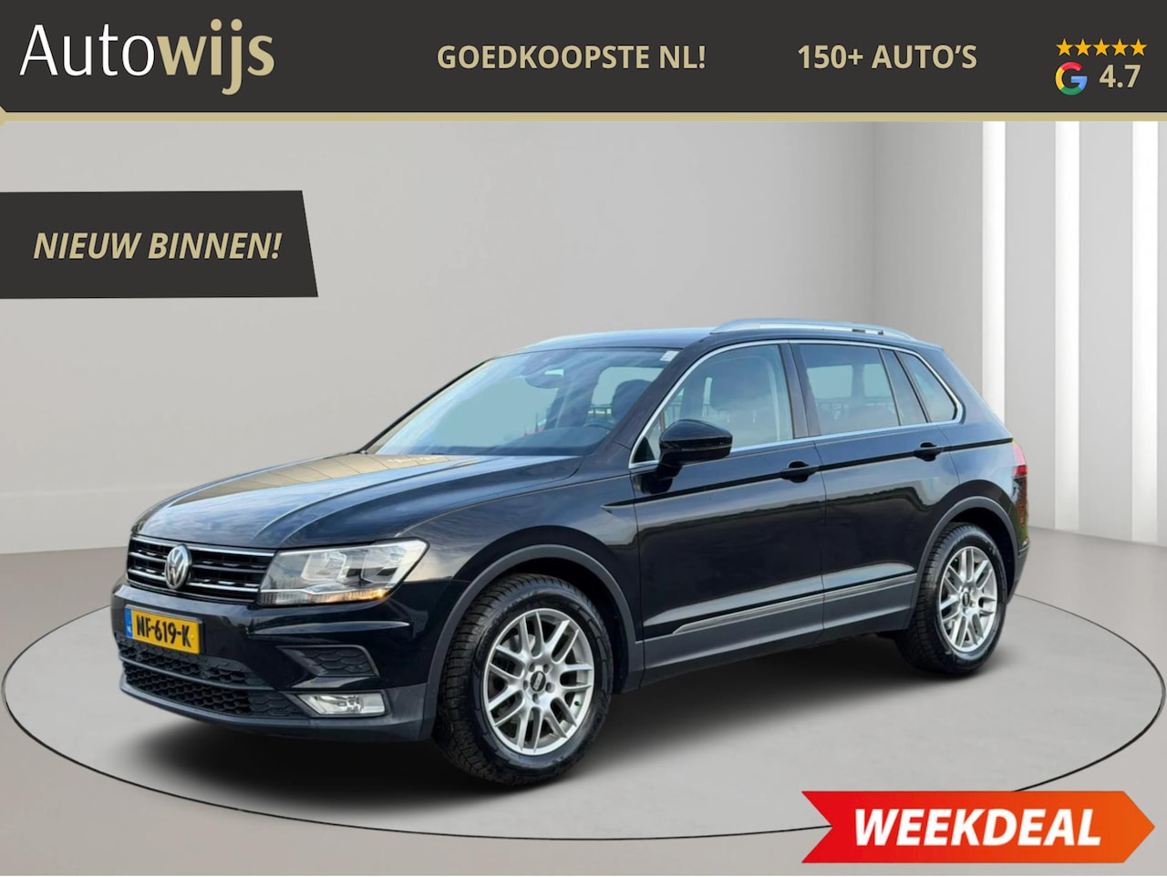 Volkswagen Tiguan - 1.4 TSI Comfortline|NL AUTO|PDC|TREKHAAK|GOED ONDERHOUDEN - AutoWereld.nl