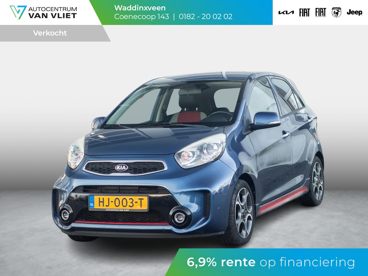 Kia Picanto - 1.2 CVVT SportsLine 1.2 CVVT SportsLine - AutoWereld.nl