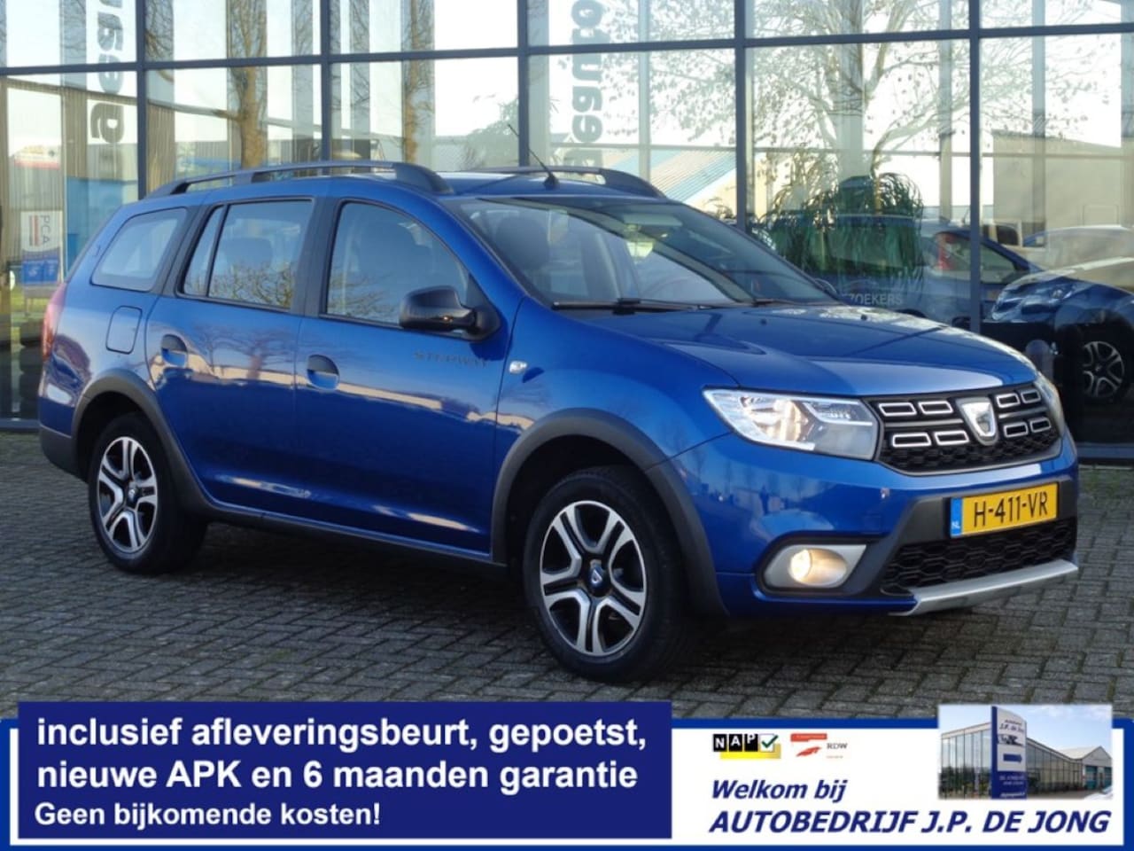Dacia Logan MCV - 1.0 TCe Bi-Fuel Stepway Serie Limitee 15th Anniv. LPG-G3 | Clima | Cruise | Trekhaak | Navi | Camera | PDC | NL - AutoWereld.nl