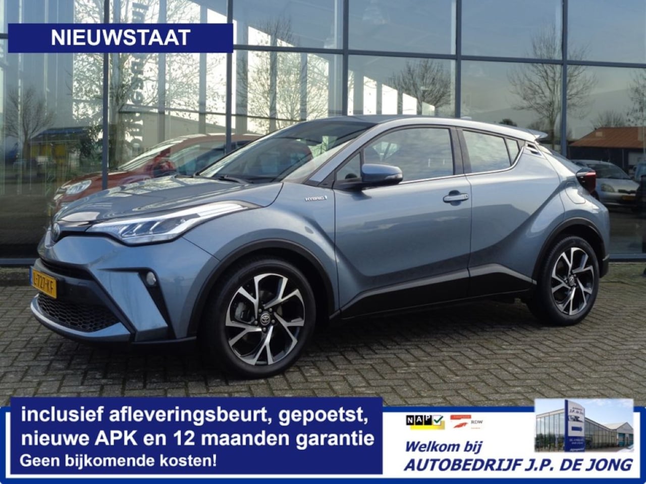 Toyota C-HR - 1.8 Hybrid Dynamic Automaat | Clima | Navigatie | Apple/Android | LMV | Cruise | - AutoWereld.nl