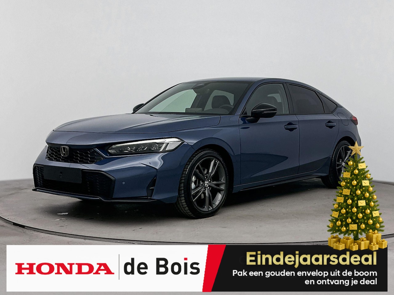 Honda Civic - 2.0 e:HEV Sport Aut. | Facelift | Navigatie | Stuur verwarming | 18 inch | Camera | Apple - AutoWereld.nl
