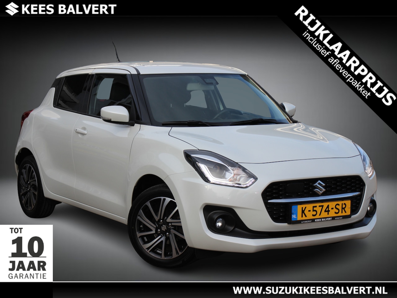 Suzuki Swift - 1.2 Style Hybrid Automaat | 10 jaar Garantie | Clima | Keyless | - AutoWereld.nl