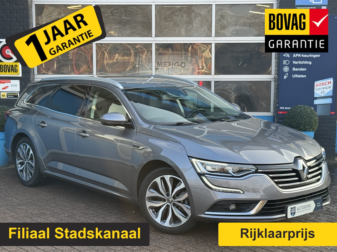 Renault Talisman Estate - 1.3 TCe Intens GRATIS Afleverpakket! | Uitklapbare Trekhaak | Achteruitrijcamera | Massage - AutoWereld.nl