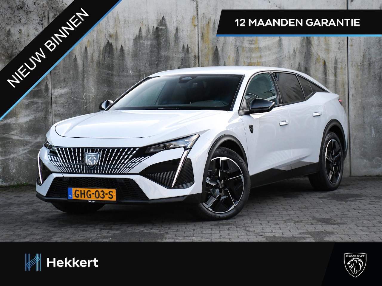 Peugeot 408 - GT 1.2 Hybrid 145pk Automaat 19''LM | PDC + CAM. | ADAPT. CRUISE | DAB | APPLE-CARPLAY - AutoWereld.nl