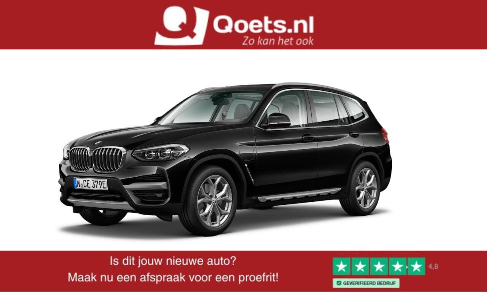 BMW X3 - xDrive30e xLine - Panoramadak - Sportstoelen - Elektrisch verwarmde voorstoelen - HiFi - P - AutoWereld.nl