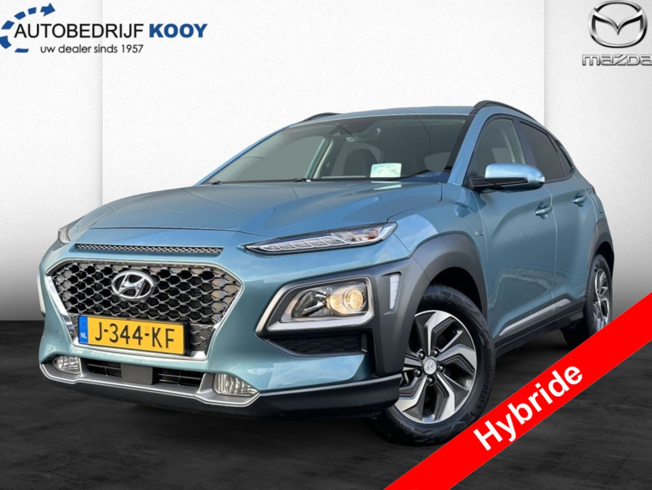 Hyundai Kona - 1.6 GDI HEV Fashion Automaat / Clima / Navi / Camera - AutoWereld.nl