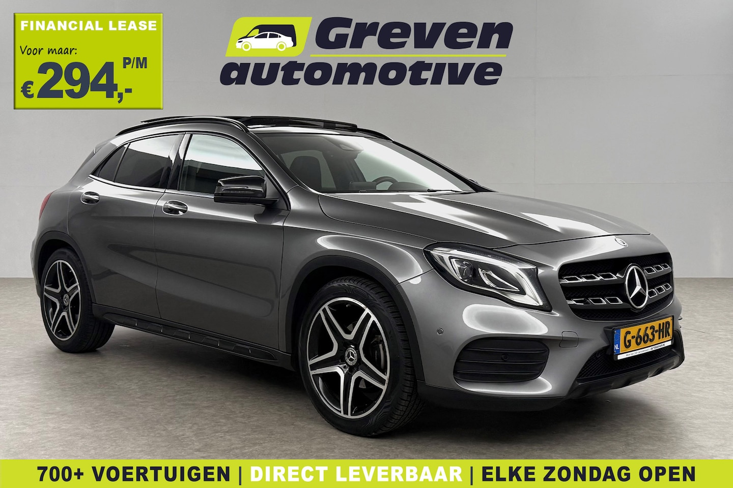 Mercedes-Benz GLA-Klasse - 180 AMG Night Upgrade | Pano | LED | Camera | Carplay | Parkeers. | NAP - AutoWereld.nl