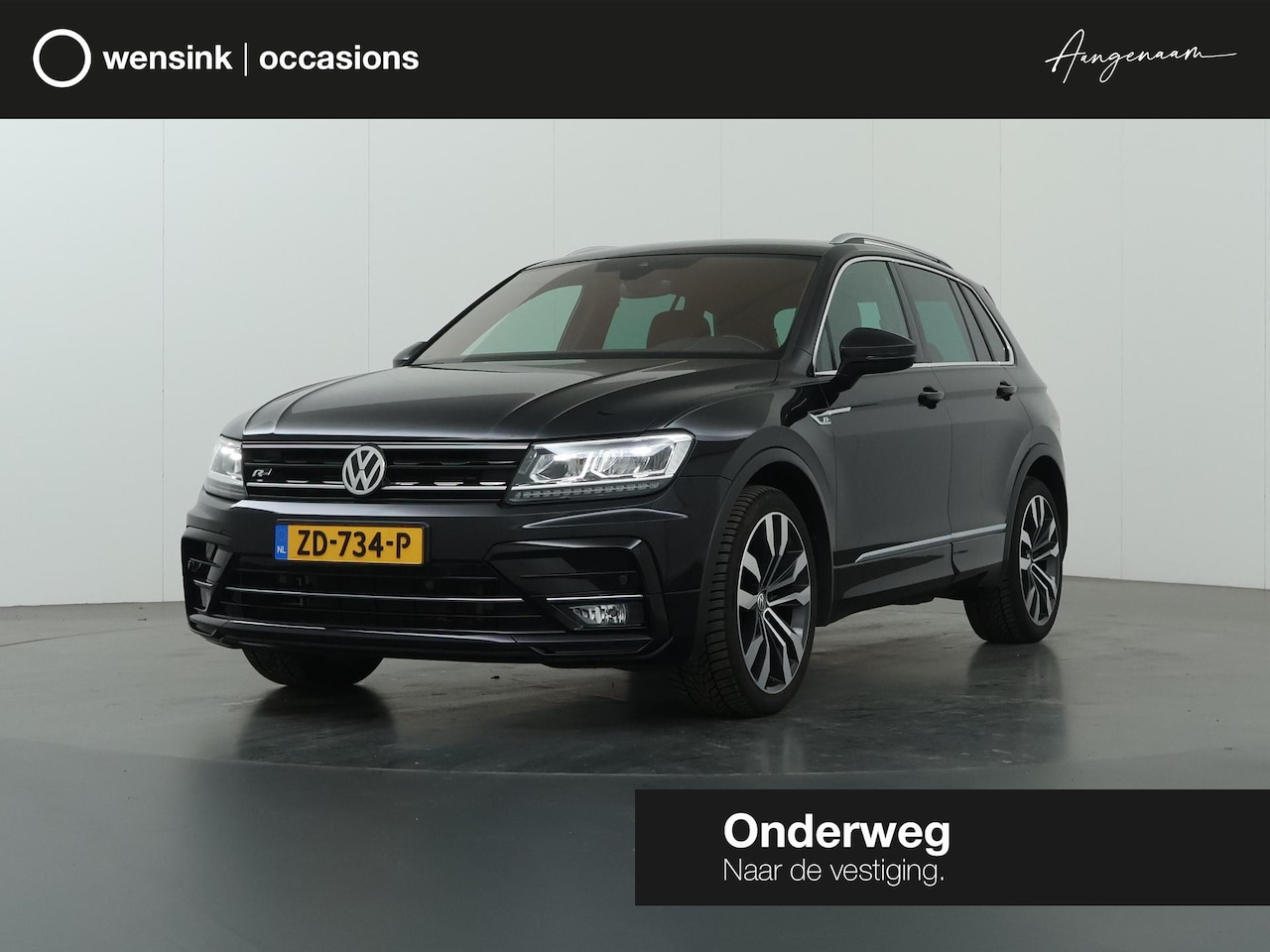 Volkswagen Tiguan - 1.5 TSI ACT Highline Business R | Lederen Interieur | Ele.verstelbare stoelen + Geheugen | - AutoWereld.nl