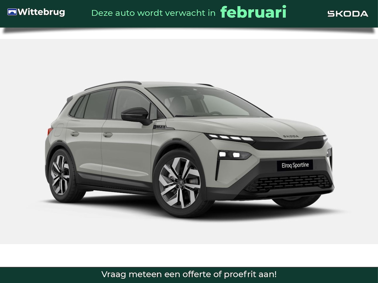 Skoda Elroq - 85 Sportline Edition Business Upgrade pakket - Plus / €3.000 inruilpremie - AutoWereld.nl