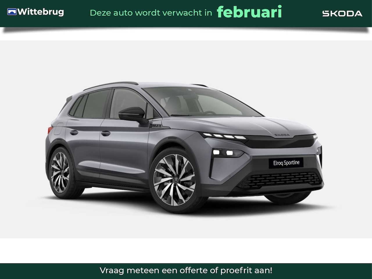 Skoda Elroq - 85 Sportline Edition Business upgrade pakket - Plus / 21" lichtmetalen velgen Supernova / - AutoWereld.nl