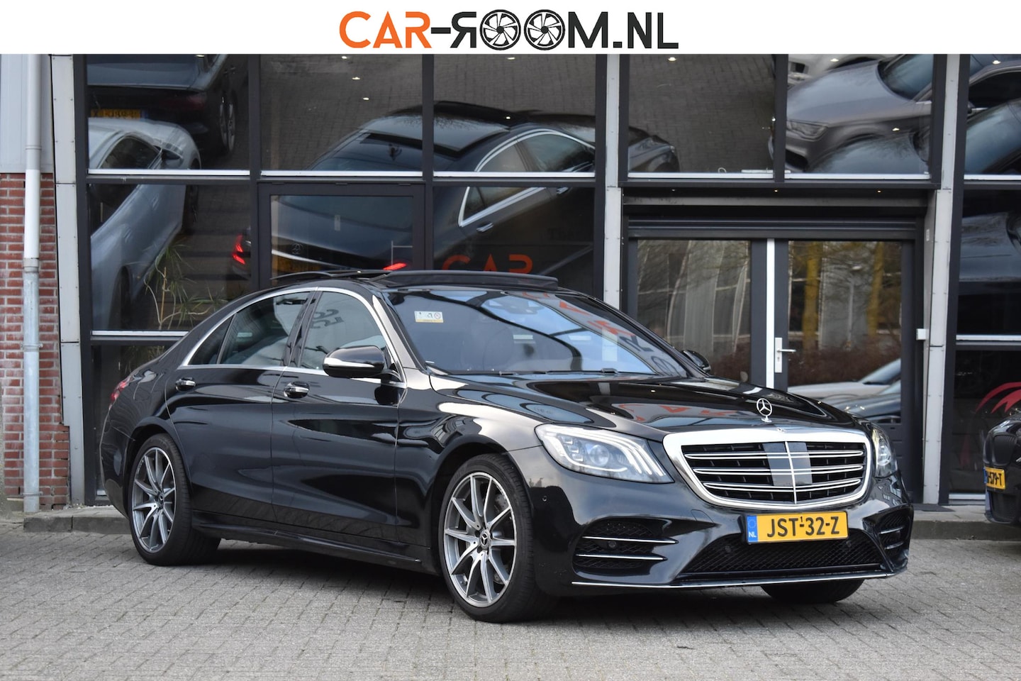 Mercedes-Benz S-klasse - 450 4Matic Lang Premium Plus Amg Pano Lane Burmester Stoelkoeling - AutoWereld.nl