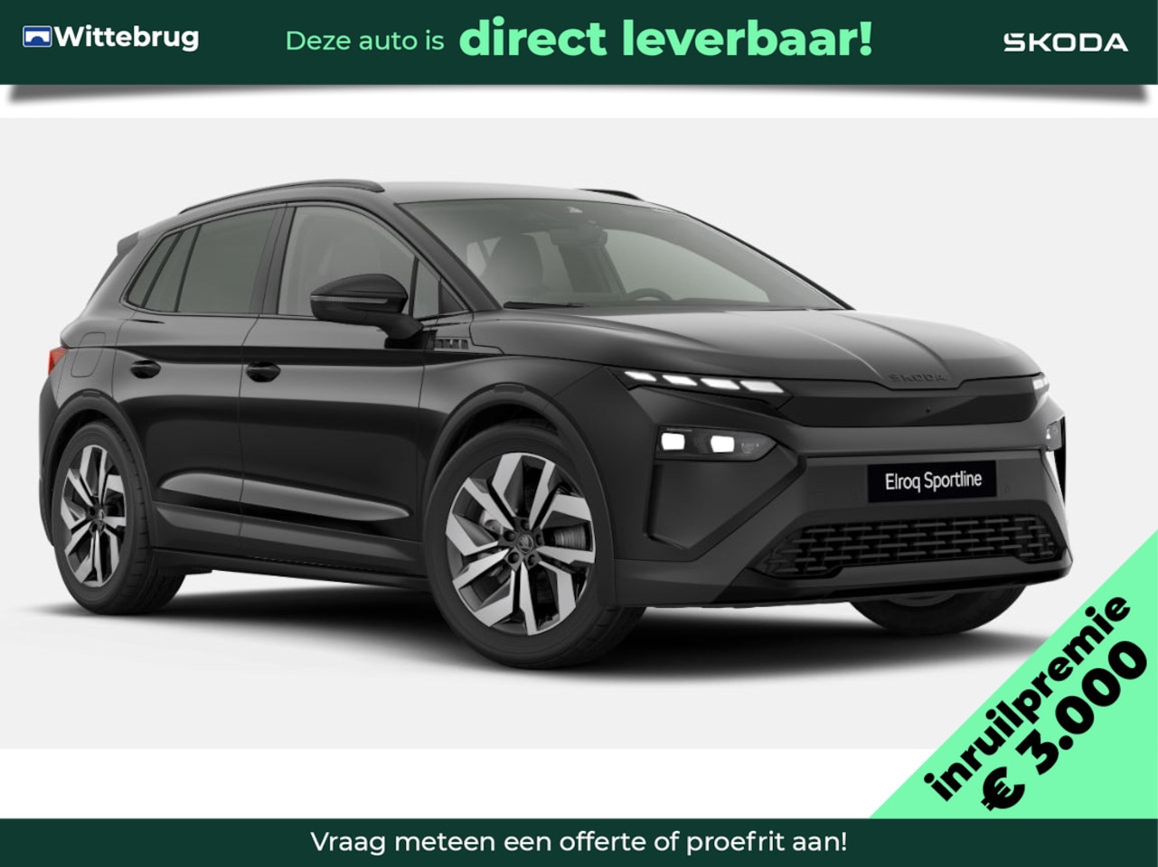 Skoda Elroq - 85 Sportline Edition / Business Upgrade Max pakket / Winterpakket - AutoWereld.nl