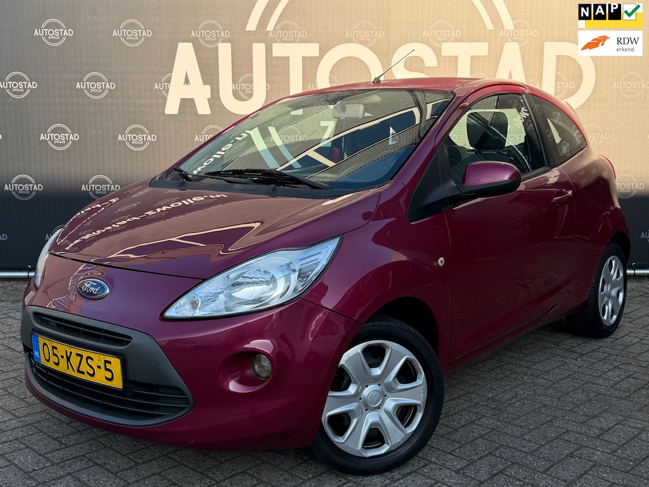 Ford Ka - 1.2 Titanium NL-Auto / NAP / APK / Airco / Electrische Ramen - AutoWereld.nl