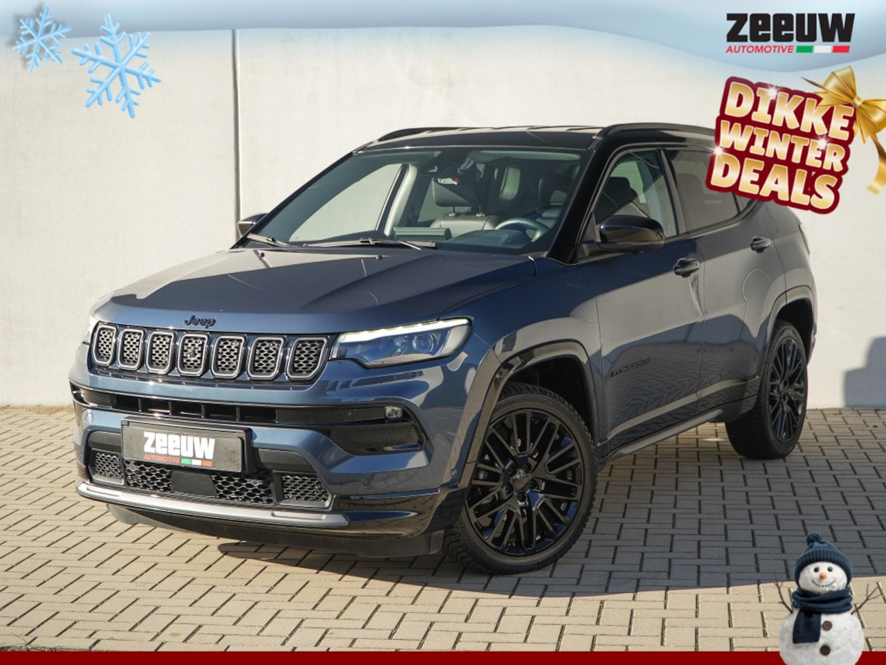 Jeep Compass - 1.5T e-Hybrid 130 PK S | Leder | Winter | Camera | LED | 19" - AutoWereld.nl