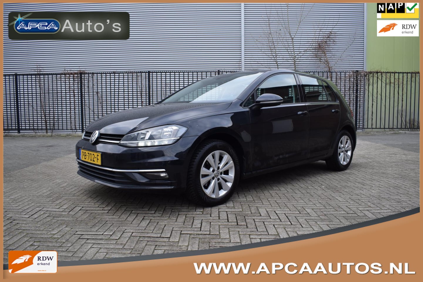 Volkswagen Golf - 1.0 TSI Comfortline 12 mnd GARANTIE DealerOH Adaptive Cruise Carplay Line-assist Navi Clim - AutoWereld.nl