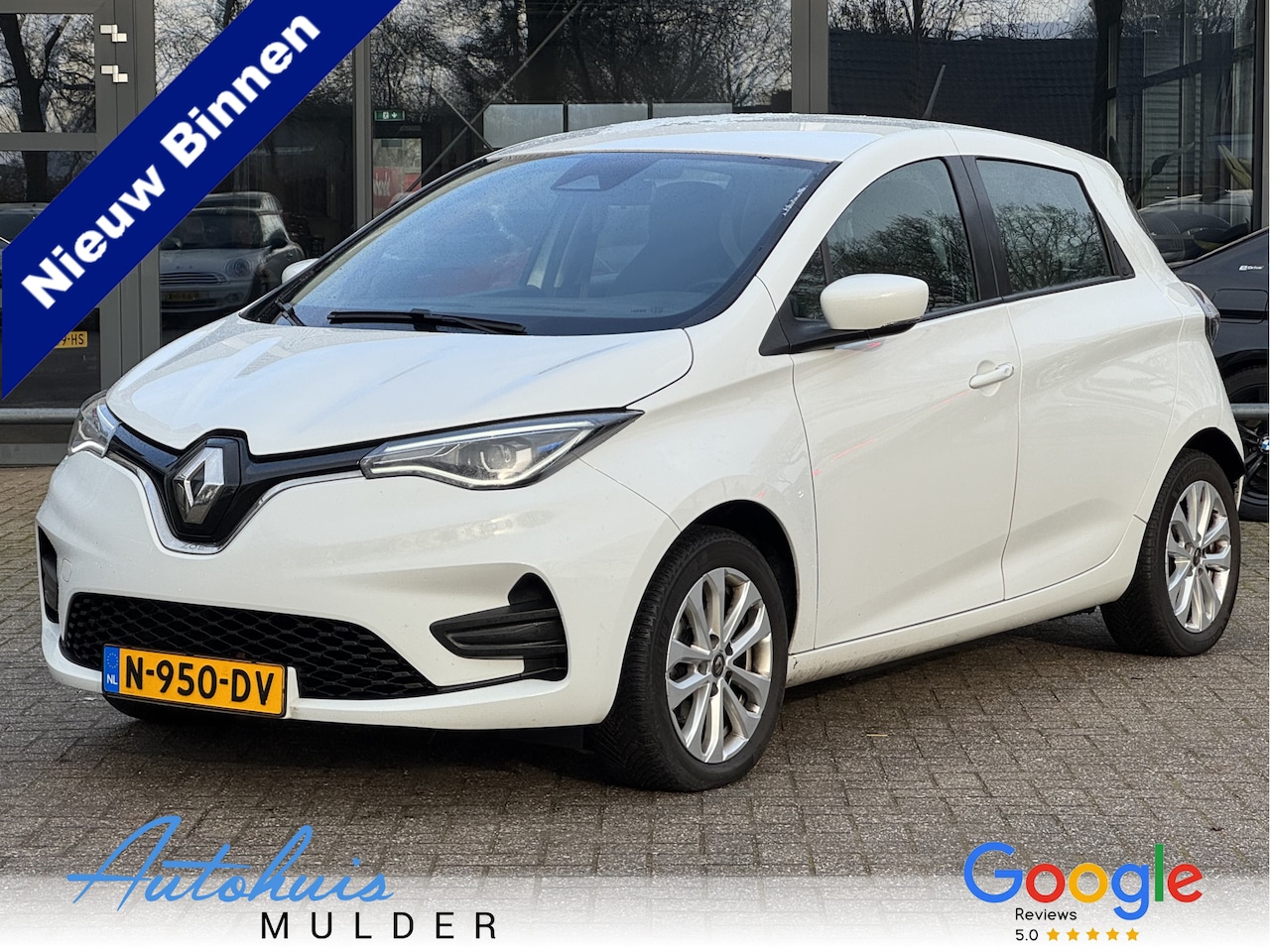 Renault Zoe - R135 Zen 52 kWh Koop accu Clima/Navi/Cruise/LED/Apple-Android/LM-Velgen - AutoWereld.nl