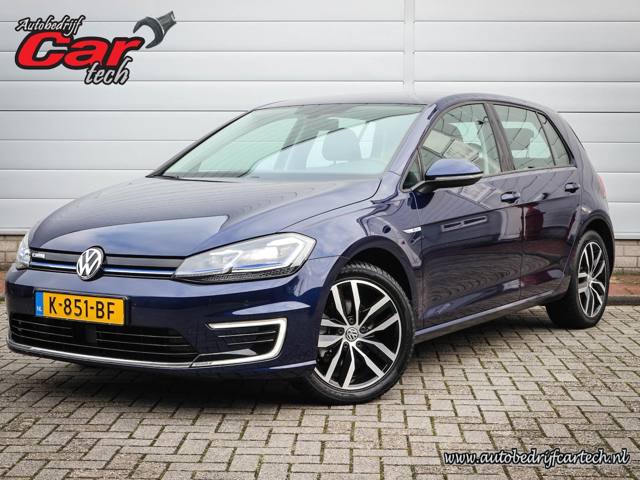 Volkswagen e-Golf - E-DITION | Clima | Cruise | Navi | Led | Pdc | 17 Inch | Pdc | Adaptive cruise | - AutoWereld.nl