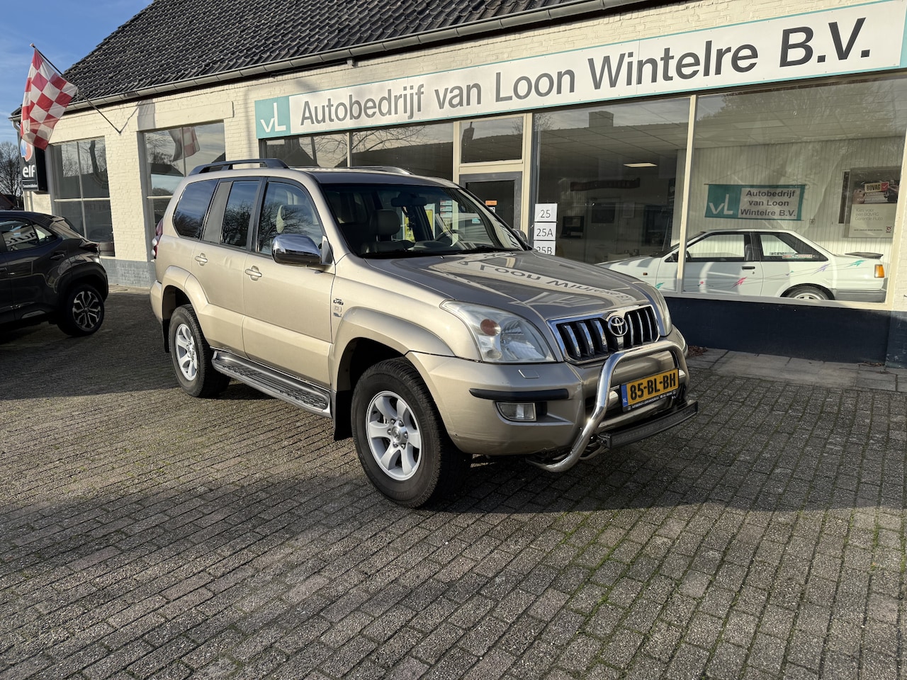 Toyota Land Cruiser - 3.0 D-4D Executive HR Window Van Trekhaak, Navigatiesysteem - AutoWereld.nl