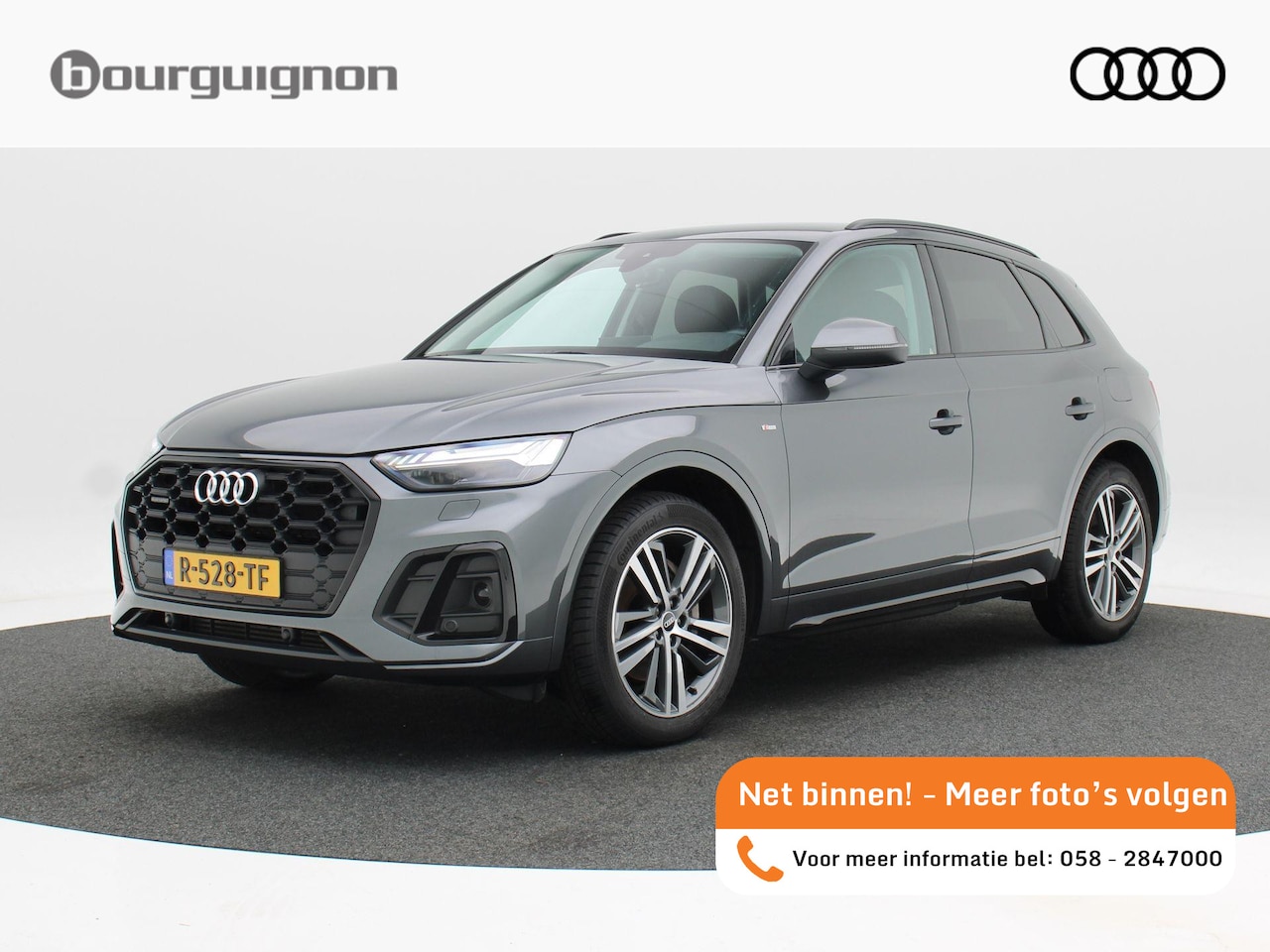 Audi Q5 - 55 TFSi e 368 Pk Automaat S-Line | Zwart Optiek | CarPlay | Camera | Stoelverwarming | El - AutoWereld.nl