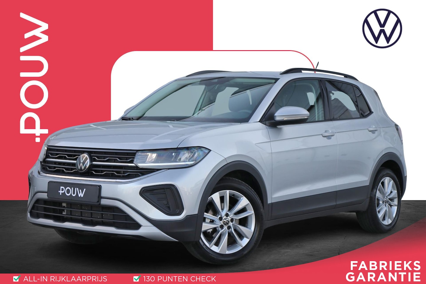 Volkswagen T-Cross - 1.0 TSI 115pk Life Edition | App Connect | Achteruitrijcamera | Airco - AutoWereld.nl