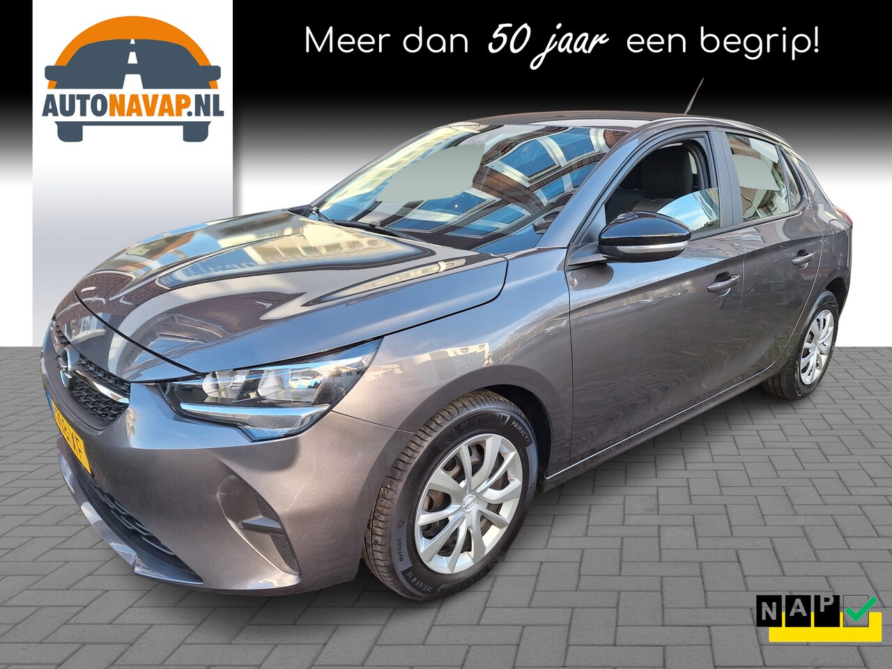 Opel Corsa - 1.2 Edition /Navi/Apple/Android/1e Eig/Pdc/Garantie - AutoWereld.nl