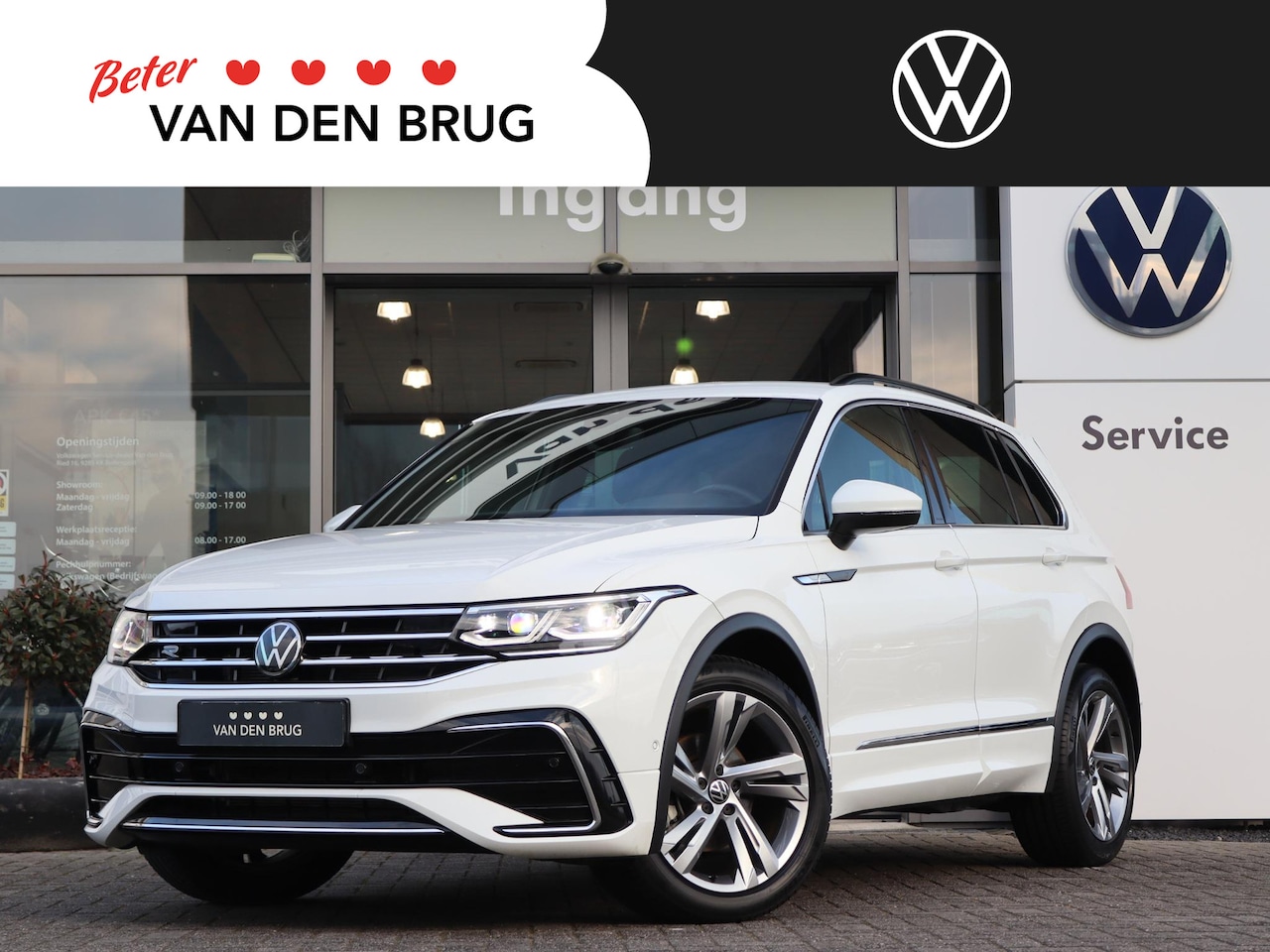 Volkswagen Tiguan - 1.5 TSI 150 pk DSG R-Line | Navigatie | App Connect | IQ Light | ACC | Camera | Climatroni - AutoWereld.nl