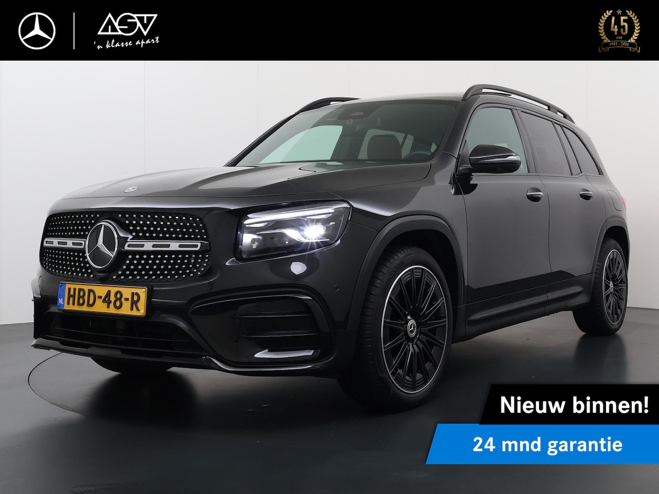 Mercedes-Benz GLB - 200 Star Edition AMG Line Plus 7p wegklapbare trekhaak, Panoramadak, Burmester Surround - AutoWereld.nl