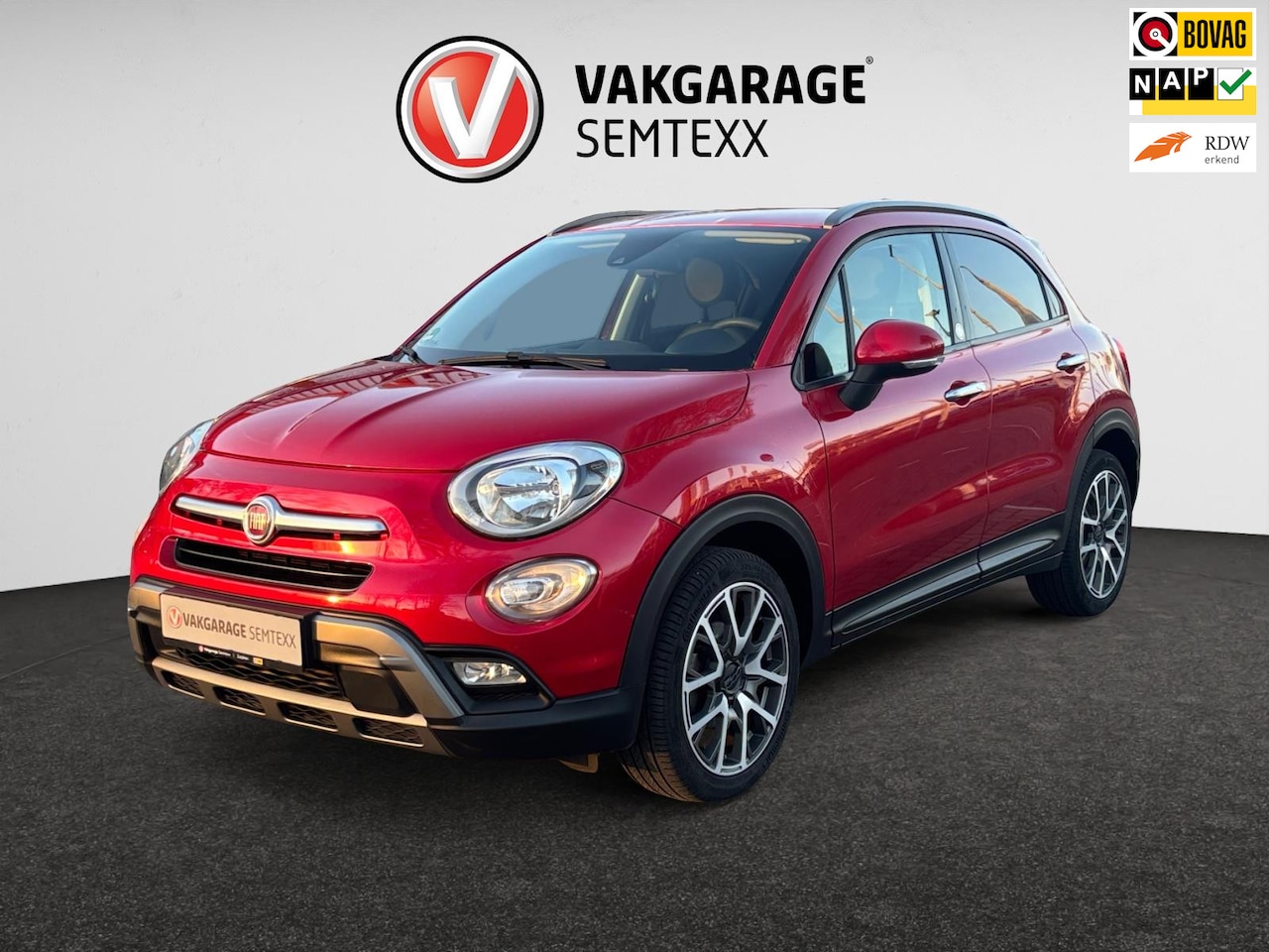 Fiat 500 X Cross - 1.4 Turbo MultiAir Cross | Org. NL | 1 ste Eig! | Clima | Cruise | Navi | Camera | Keyless - AutoWereld.nl
