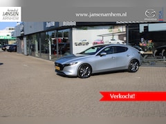 Mazda 3 - 3 HB 2.0 e-SkyActiv-G M Hybrid 122 Comfort , Automaat, LMV 18 Inch, HUD, Zwart dak, Clima,