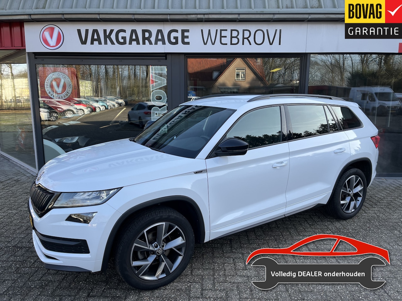 Skoda Kodiaq - 1.5 TSI Sportline Bus. 1e Eign./Stoel-Stuurverw./Virtual - AutoWereld.nl