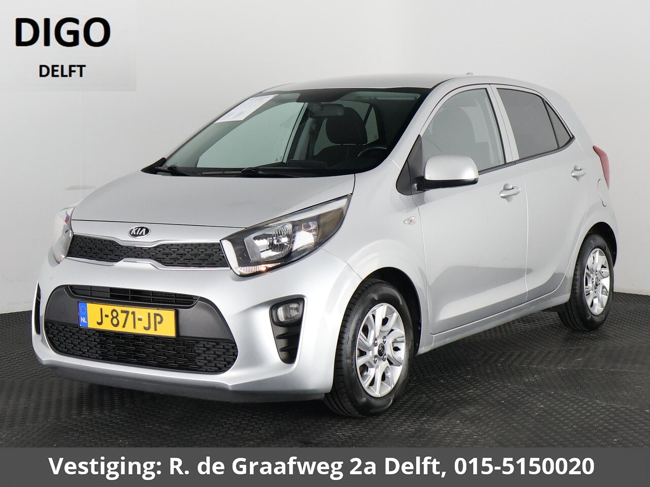Kia Picanto - 1.0 MPi DynamicLine | Navigatie | Airco | Cruise Control | Privacy Glass | - AutoWereld.nl