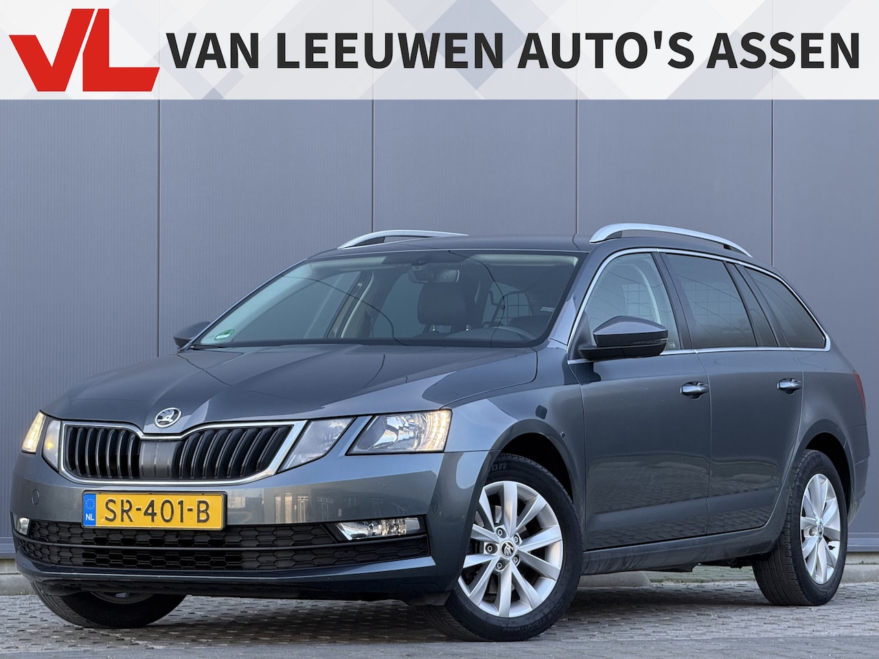 Skoda Octavia Combi - 1.0 TSI Greentech Ambition Business | RIJKLAAR | Half Leder | Navi - AutoWereld.nl