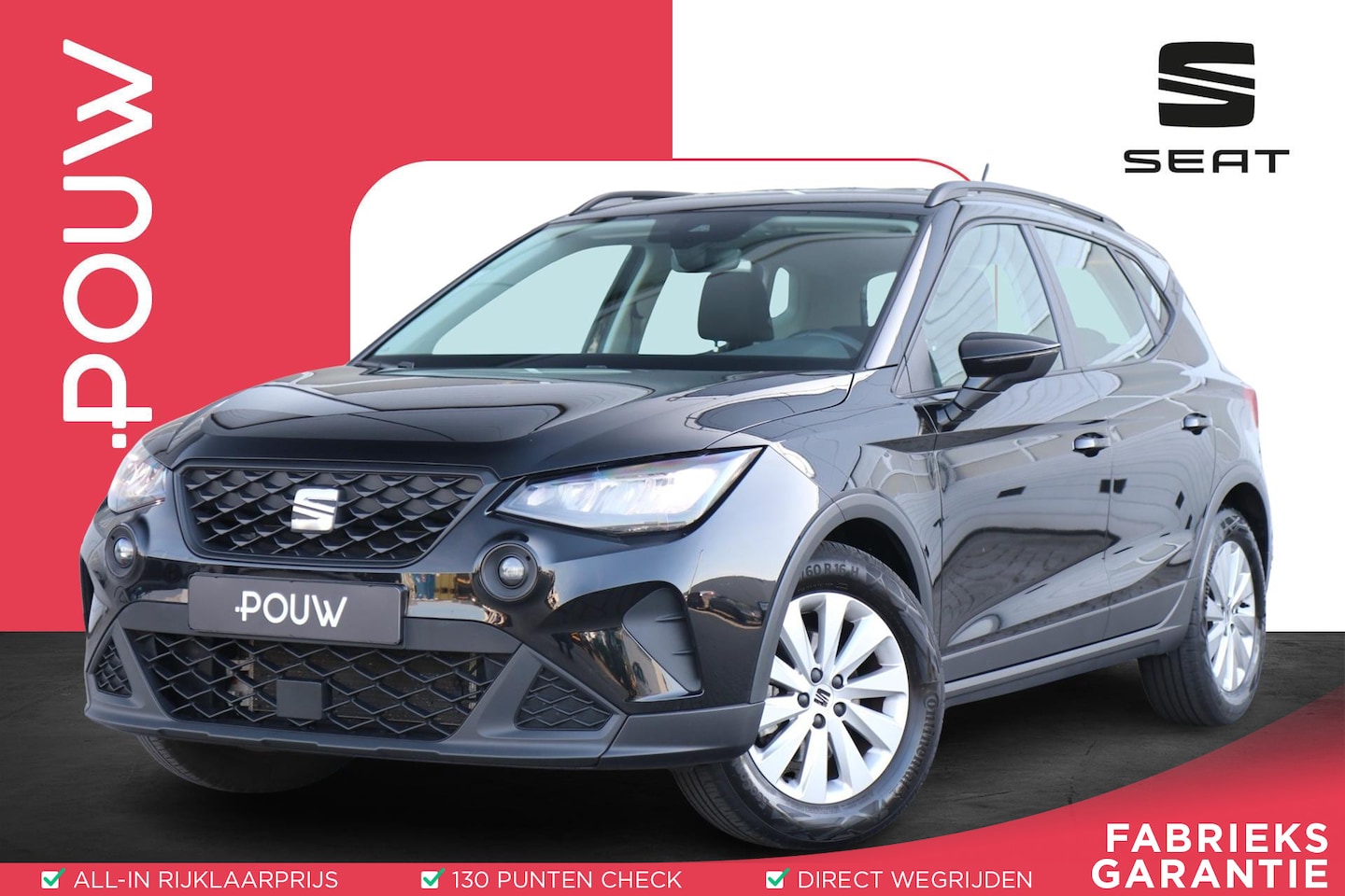 SEAT Arona - 1.0 TSI 95pk Style | Trekhaak | Achteruitrijcamera | Full Link - AutoWereld.nl