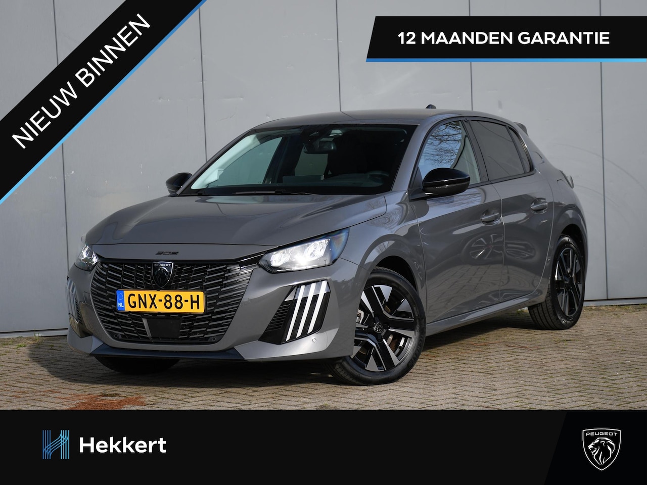 Peugeot 208 - Allure 1.2 Hybrid 100pk Automaat PDC + CAM. | ADAPT. CRUISE | 16''LM | NAVI | DAB | APPLE- - AutoWereld.nl